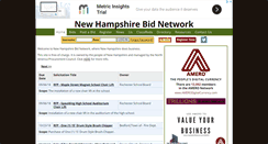 Desktop Screenshot of newhampshirebids.com